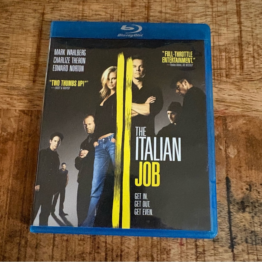 The Italian Job Blu Ray Disc